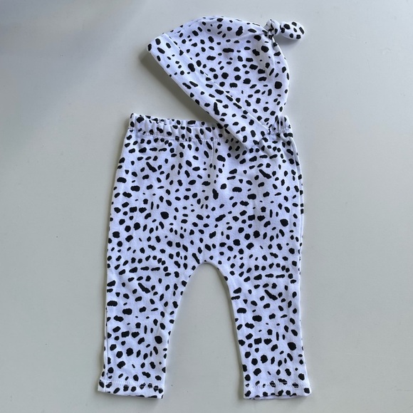 Rene Rofe 3pc. Safari Animal Bodysuit and Hat Set Grey Heather Sz 3-6 Months. - Picture 7 of 8